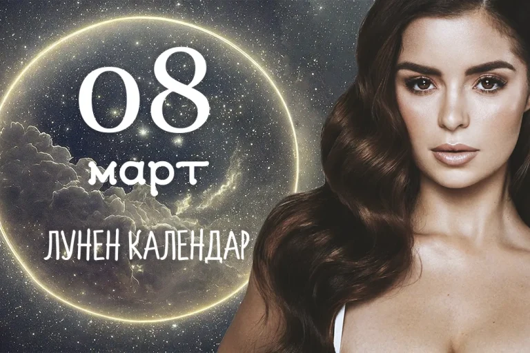Лунен календар 8 март, луната днес, 8 март