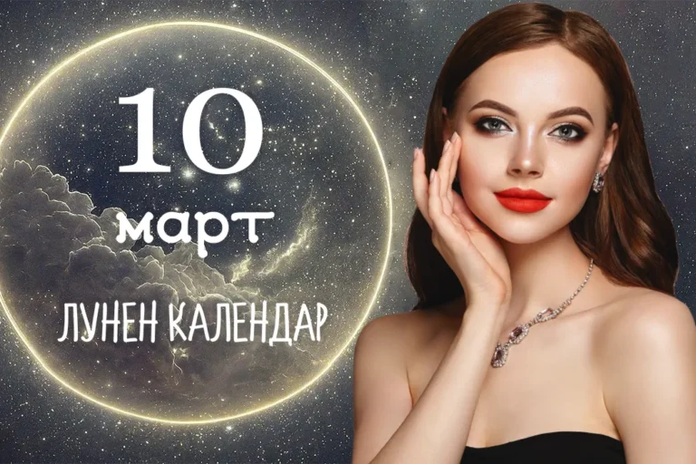 Лунен календар 10 март, луната днес, 10 март