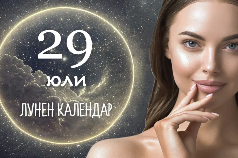 Лунен календар 29 юли
