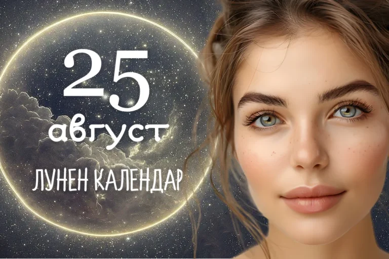 Лунен календар 25 август