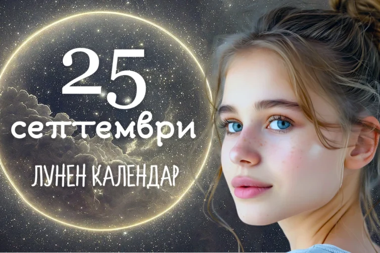 Лунен календар 25 септември